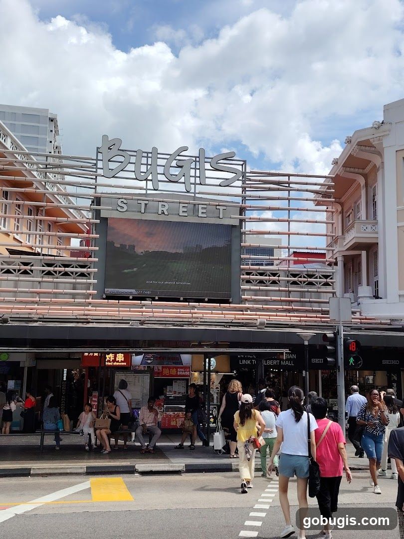 Bugis Street Signage