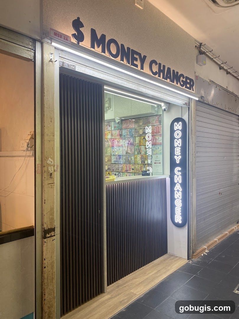 Money Changer Shop Front