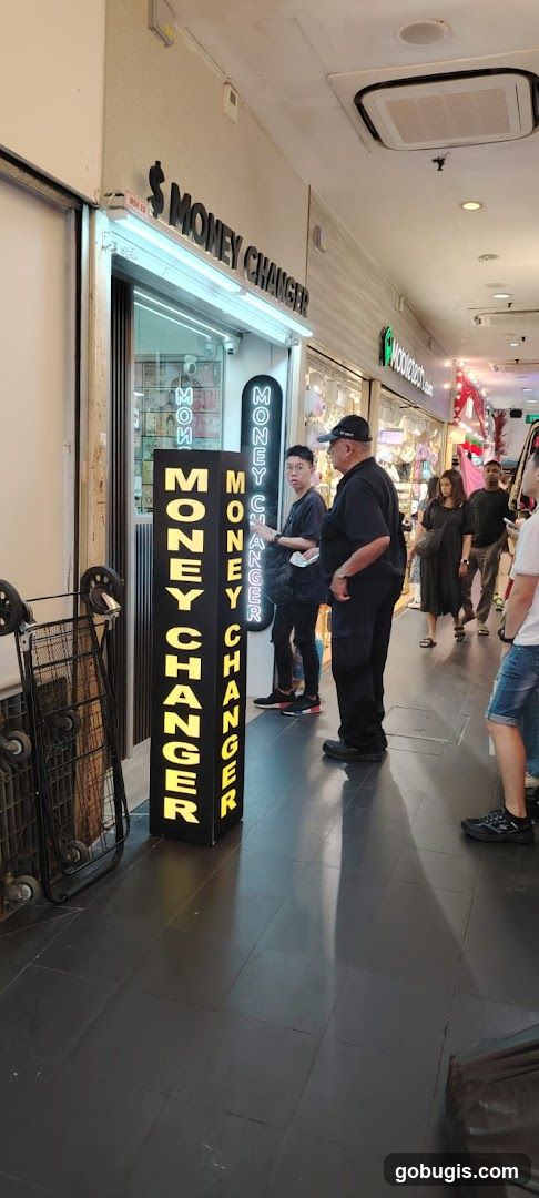 Money Changer Shop Front