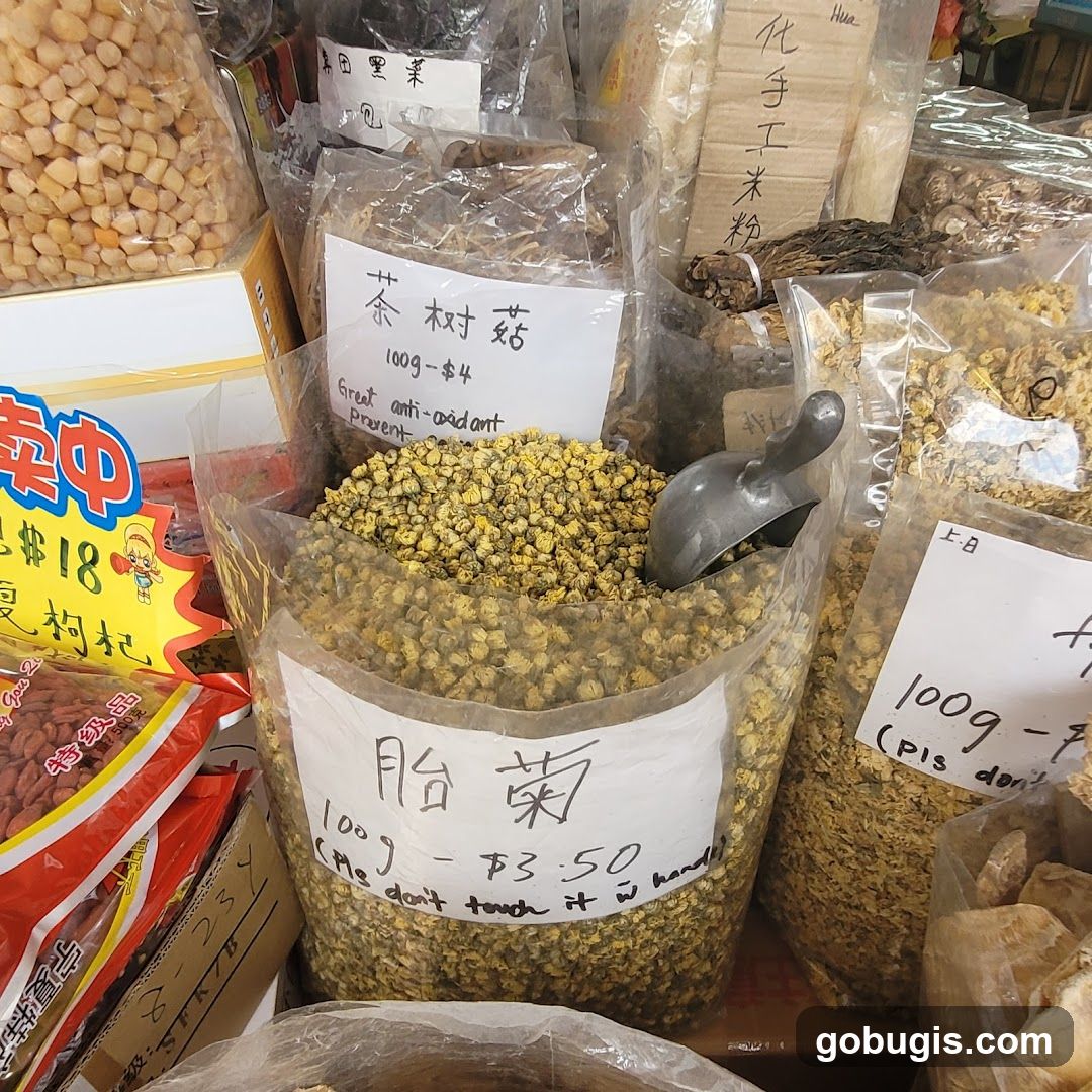 Dried Flowers and Herbs