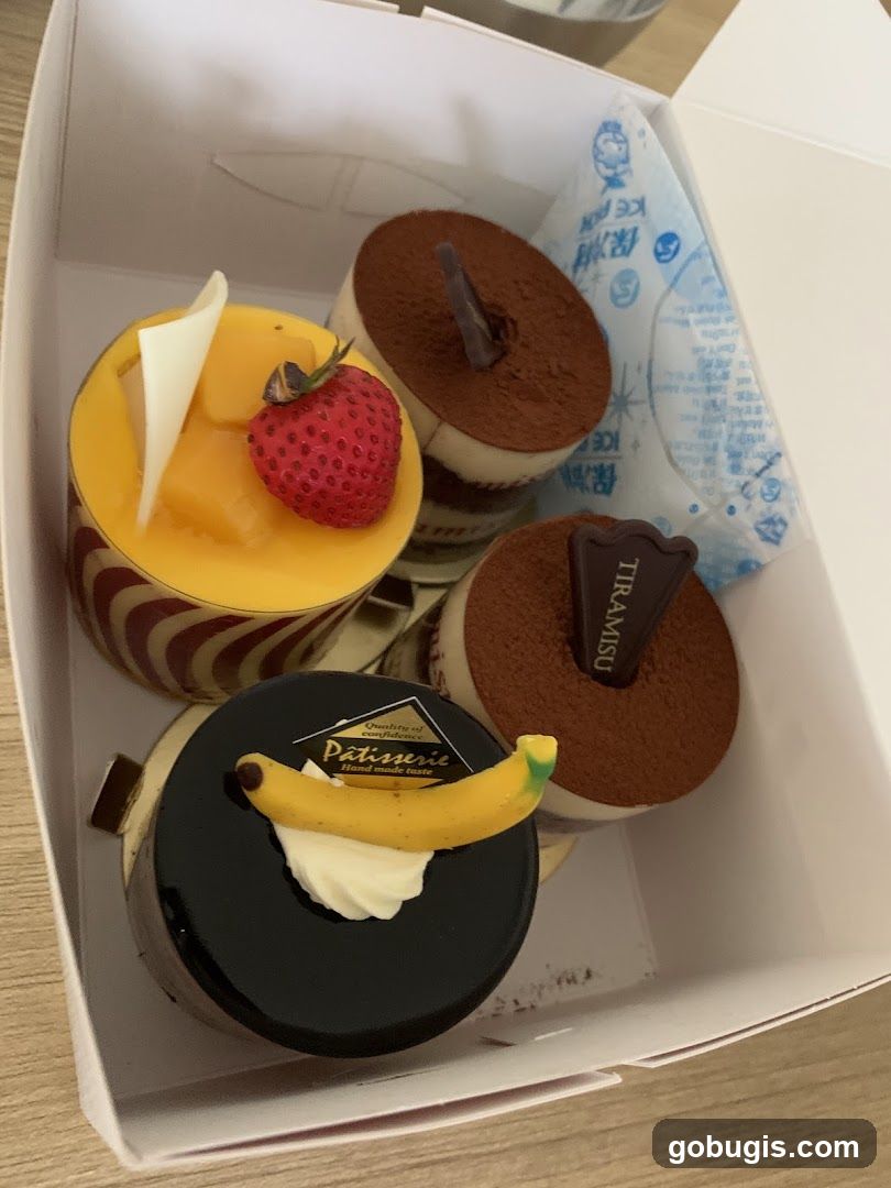 Assorted Desserts in a Box