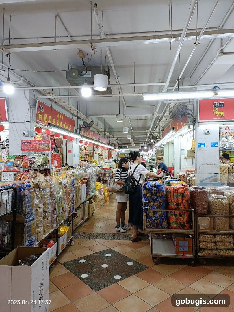 Indoor Market Aisle