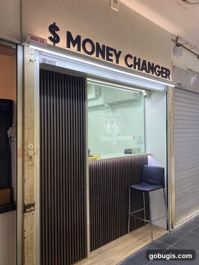 Money Changer Shop Front