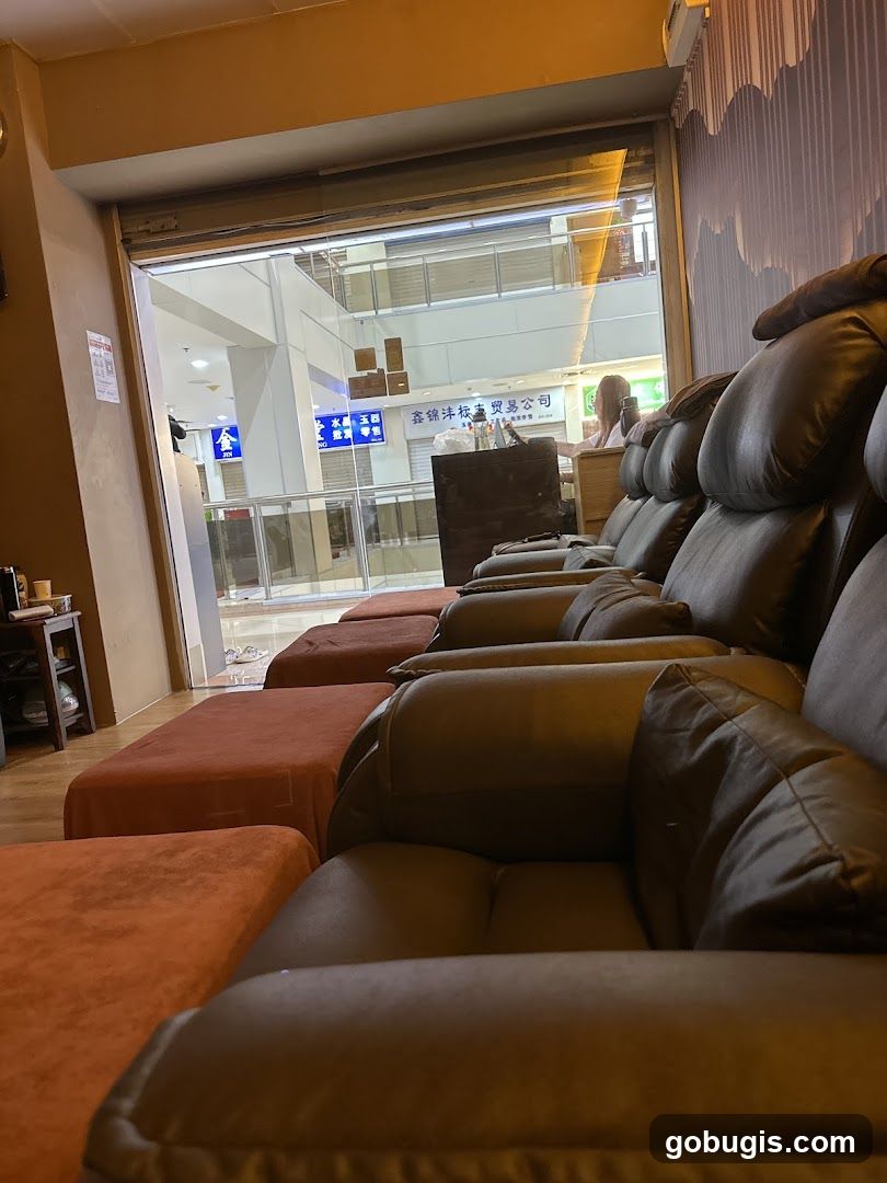 Massage Chairs and Footrests