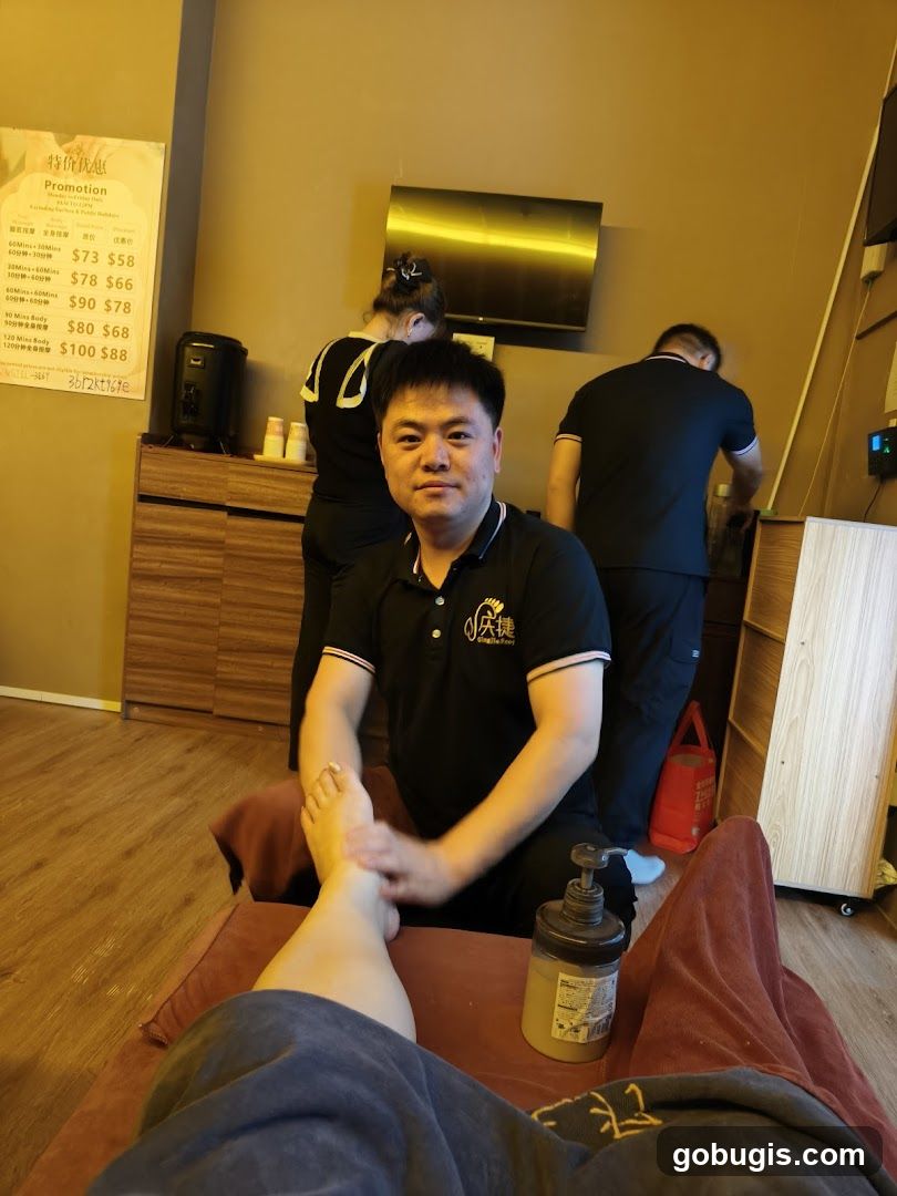 Foot Massage Promotion
