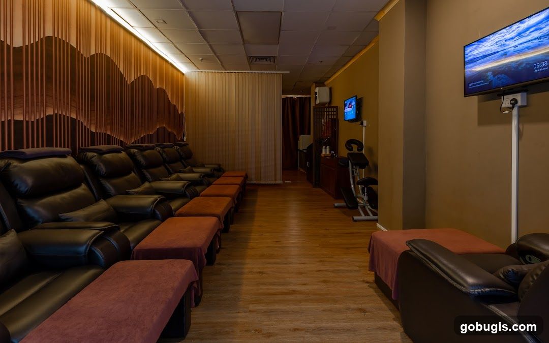 Massage Chairs and Footrests