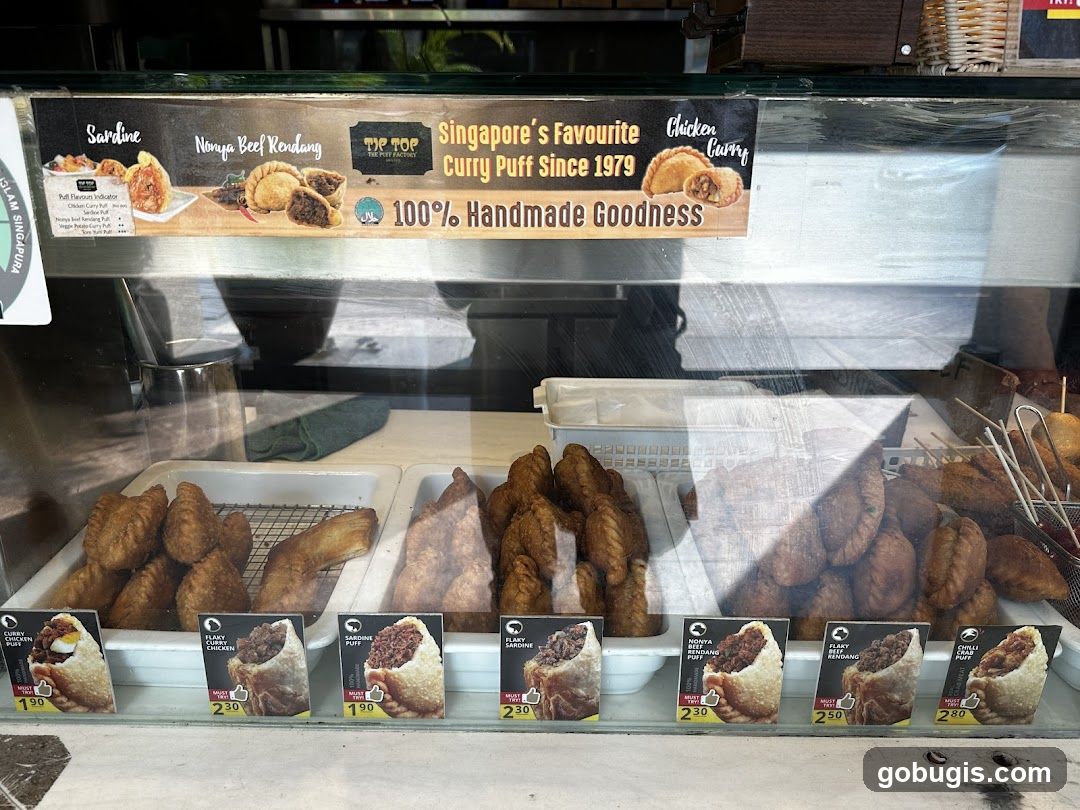 Curry Puffs Display