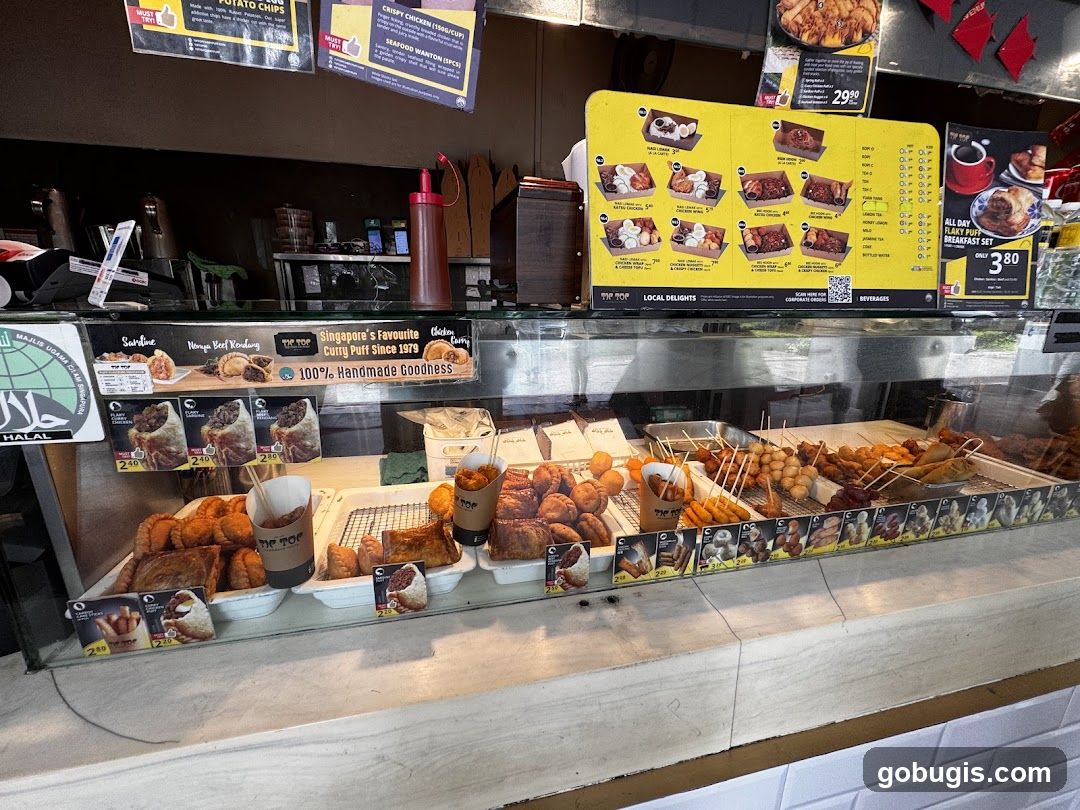 Food Stall Display