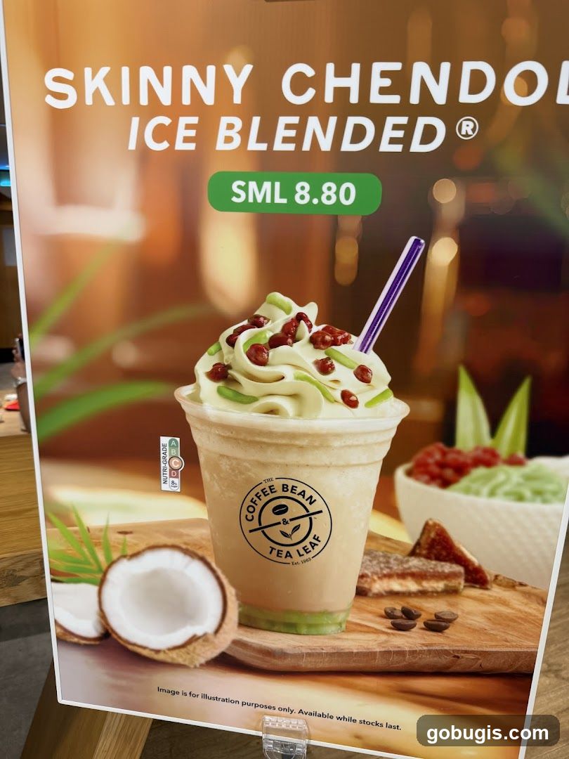 Skinny Chendol Ice Blended