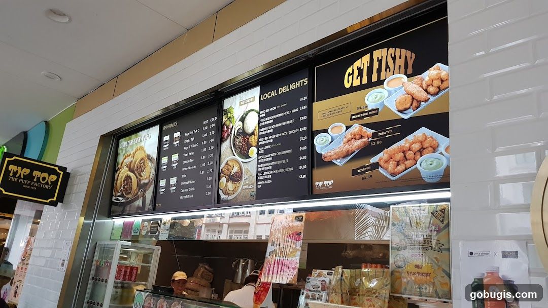 The Puff Factory Menu