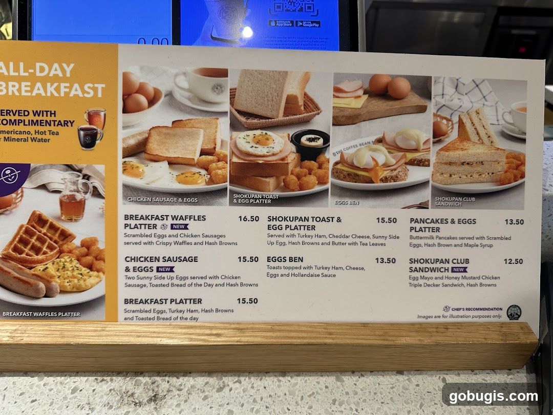 All-Day Breakfast Menu