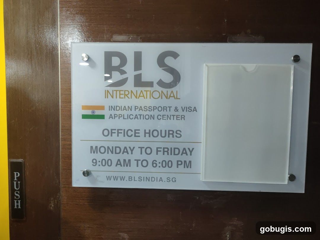 BLS International Office Hours Sign