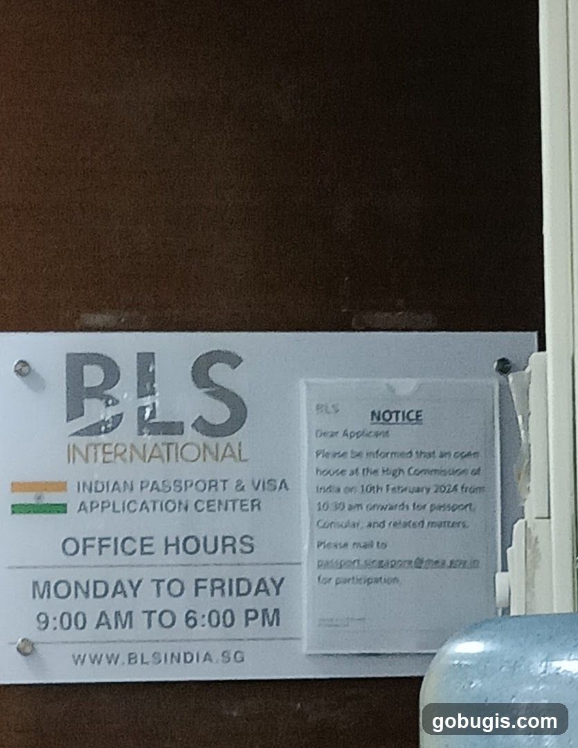 BLS International Notice