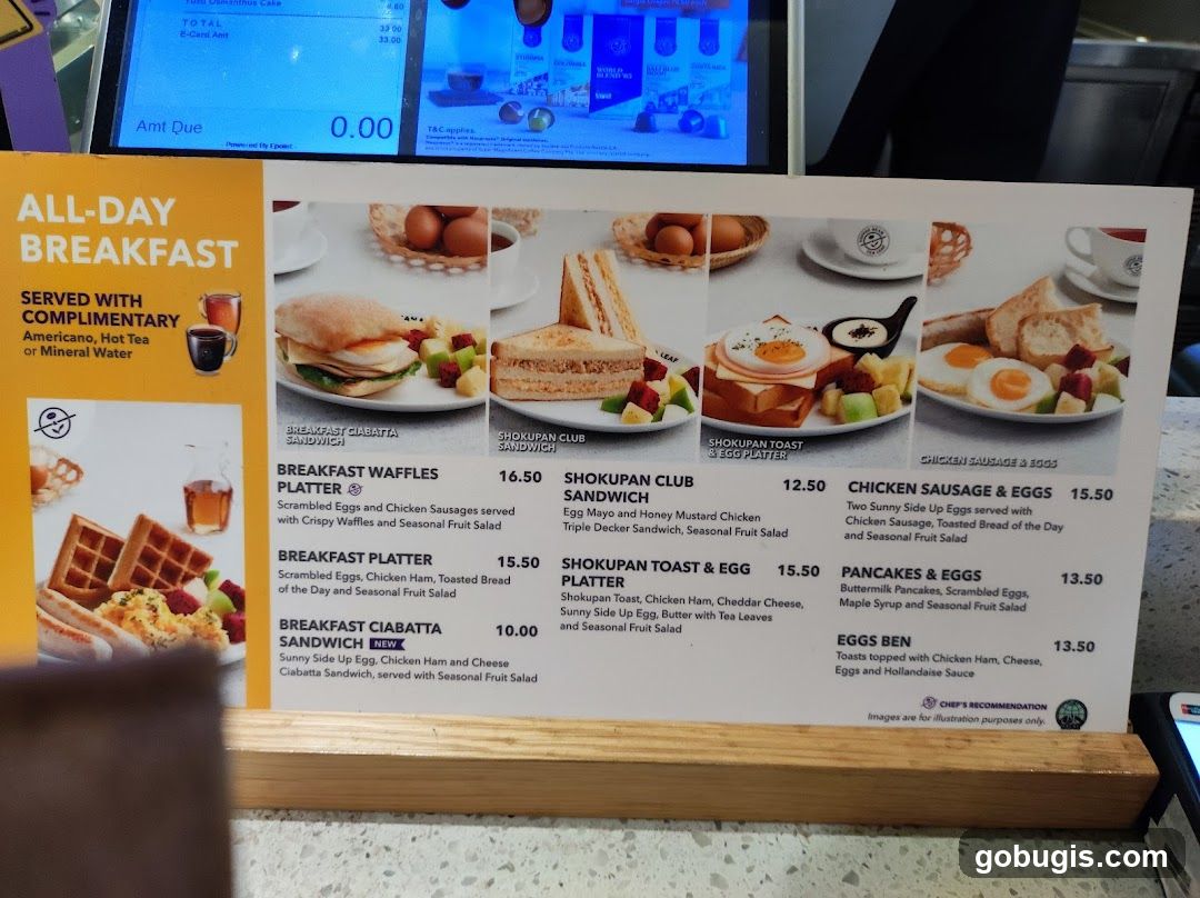 All-Day Breakfast Menu