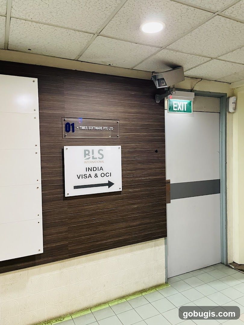 Office Entrance with Signage