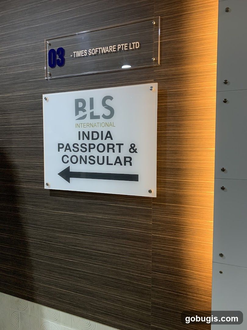 BLS International India Passport & Consular Sign
