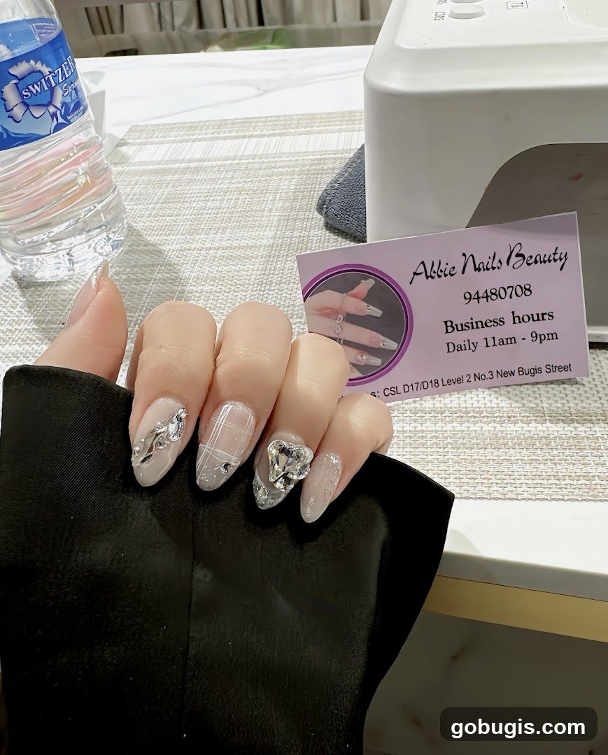 Nail Art and Business Card