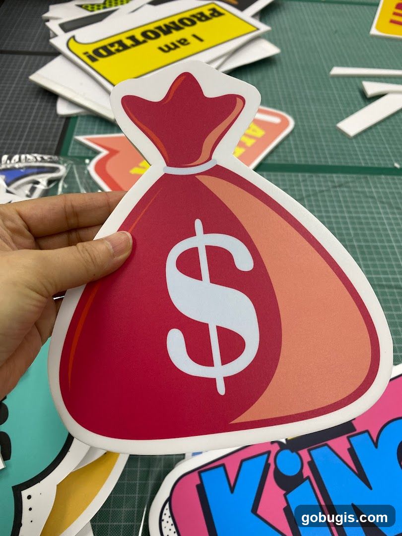Money Bag Prop