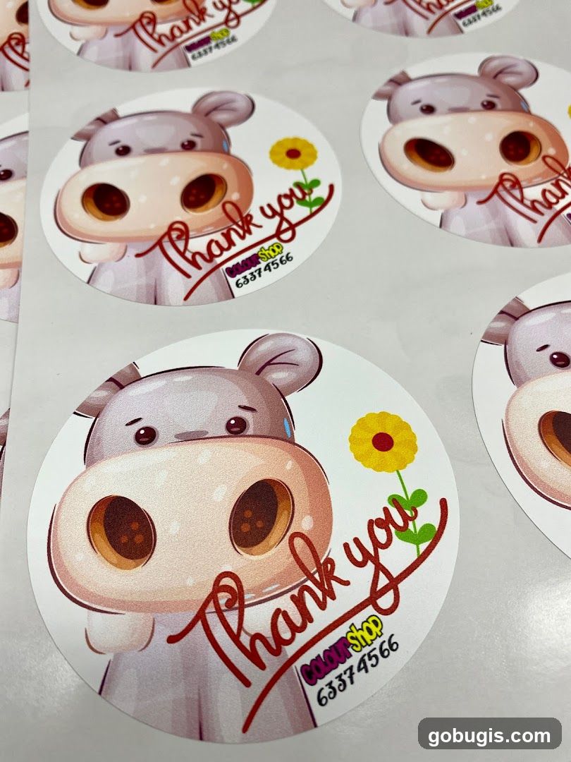 Thank You Stickers