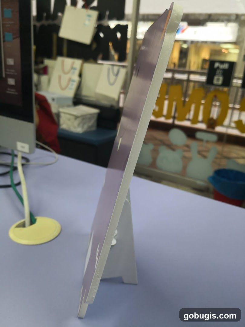 Purple Display Stand
