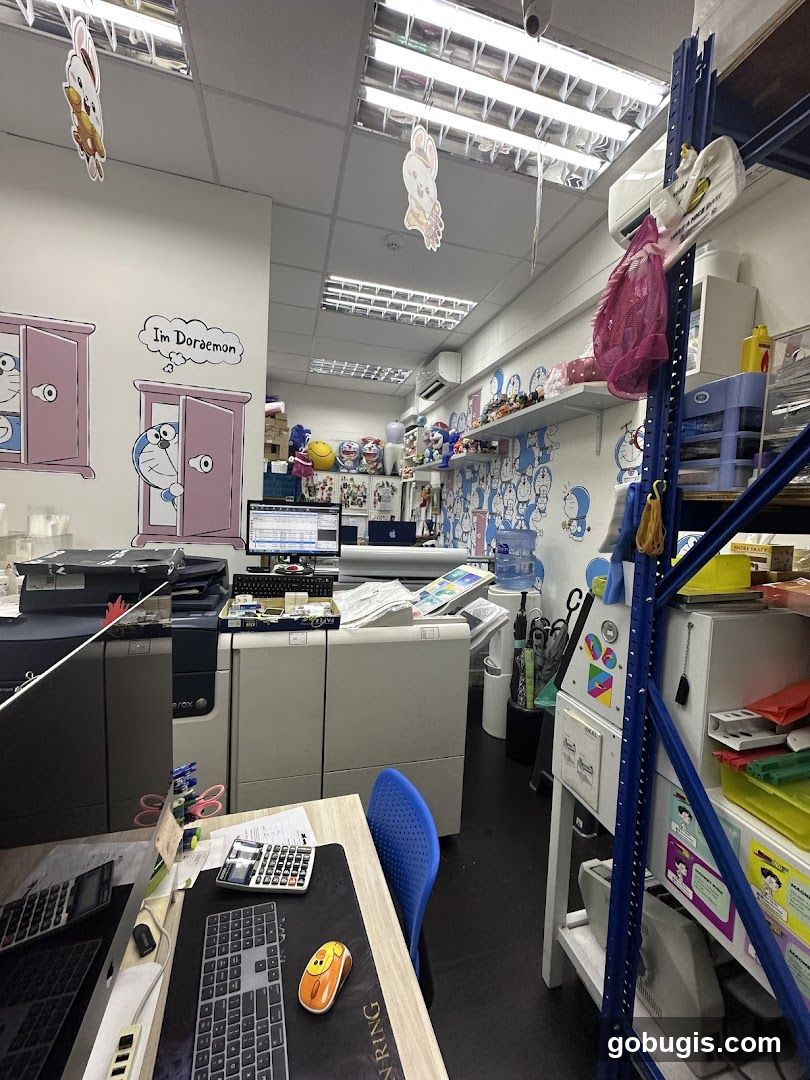 Office with Doraemon Theme