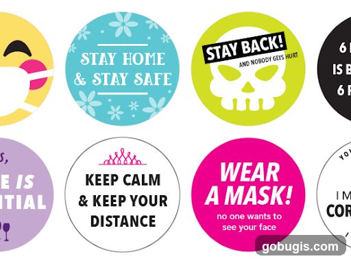 COVID-19 Safety Stickers