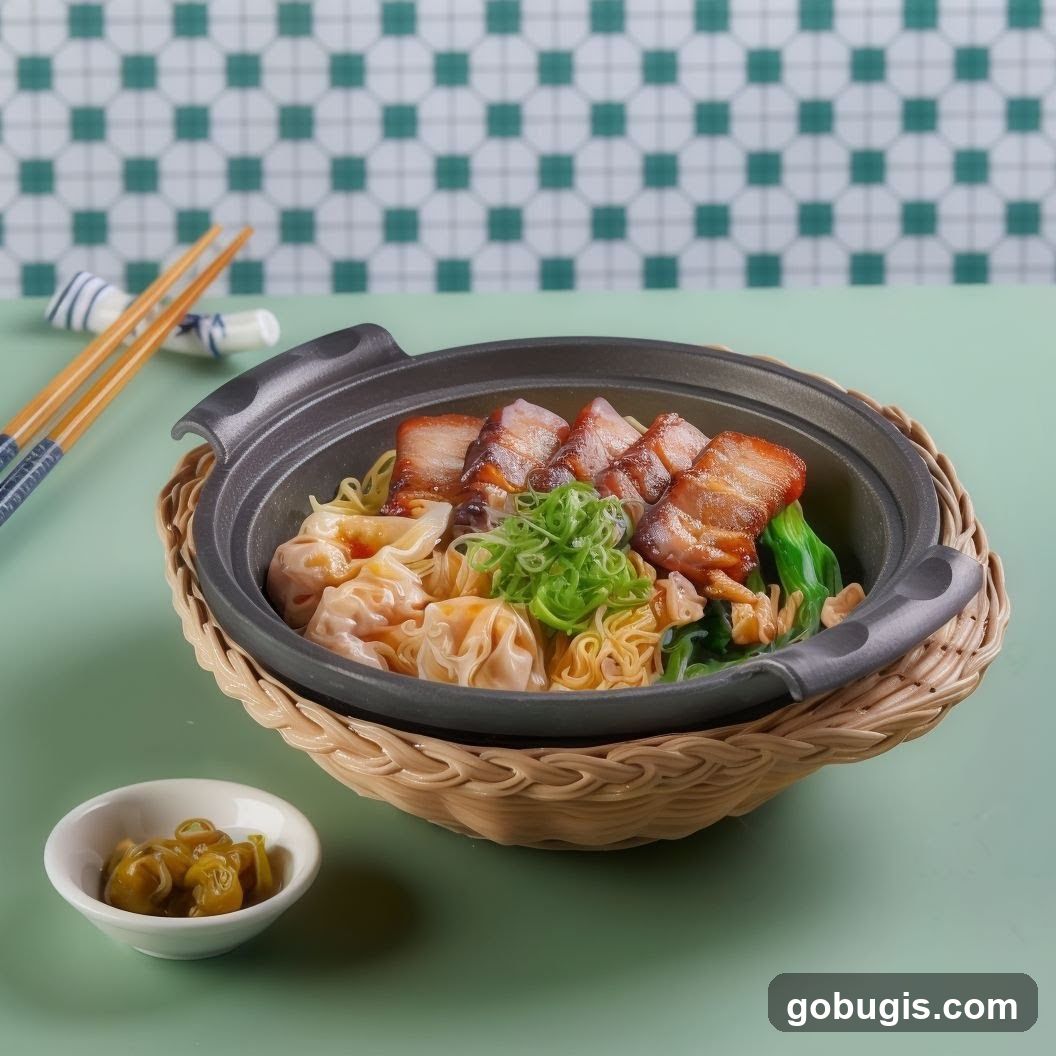 Wonton Noodle Soup with Char Siu