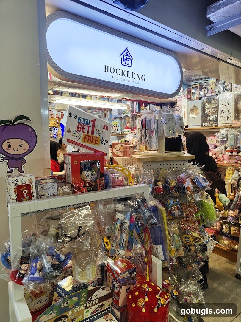 Storefront with merchandise