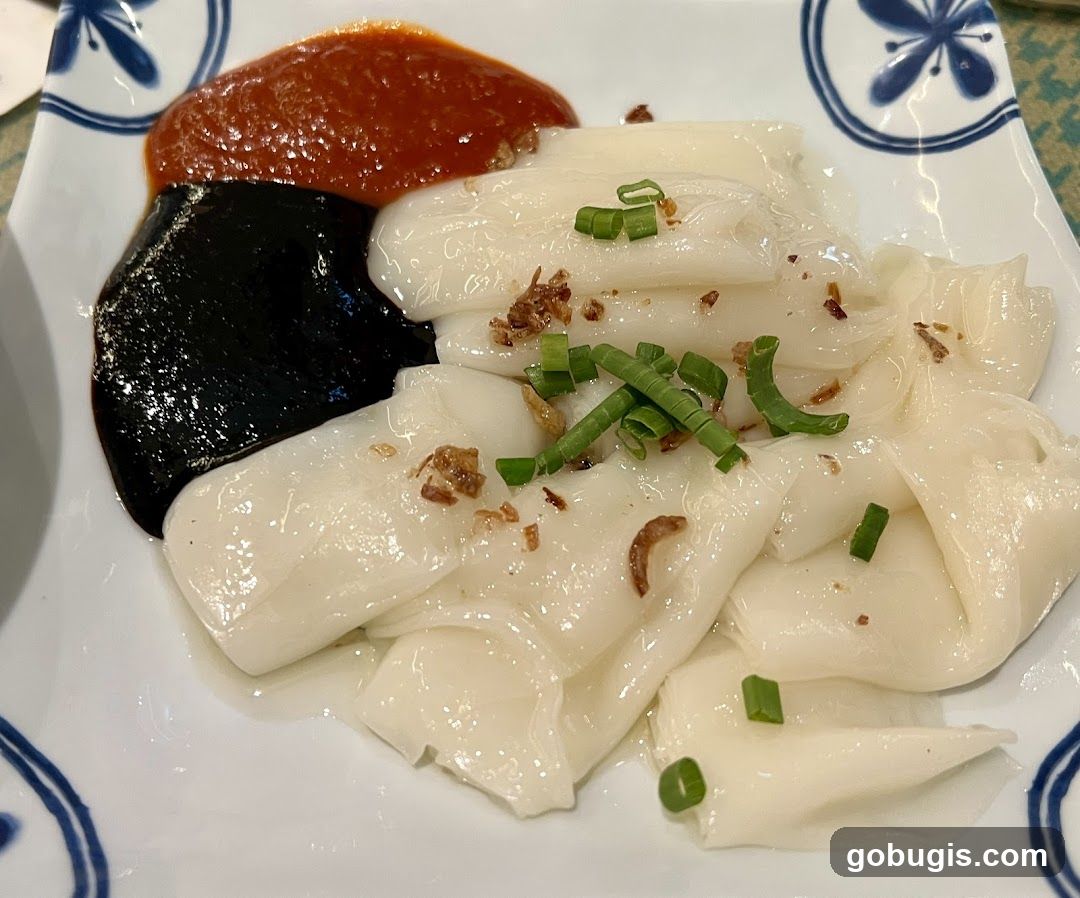 Cheung Fun with Sauces