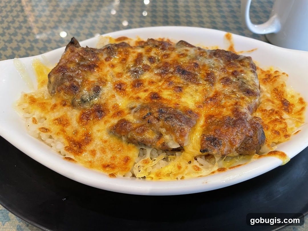 Baked Rice Dish with Cheese