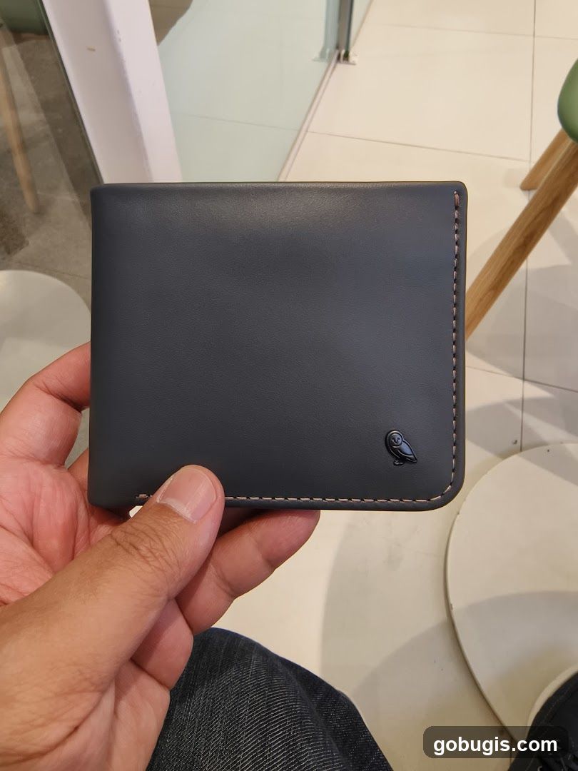 Wallet with Owl Logo