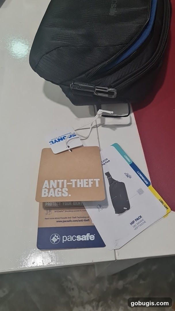 Pacsafe Anti-Theft Hip Pack