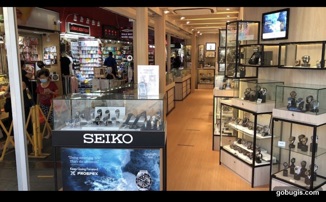 Watch Store Interior