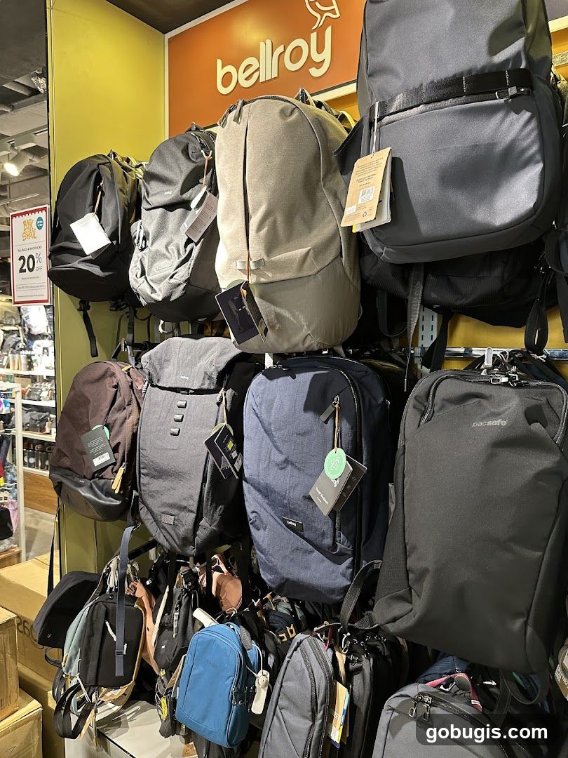 Bellroy Backpack Display