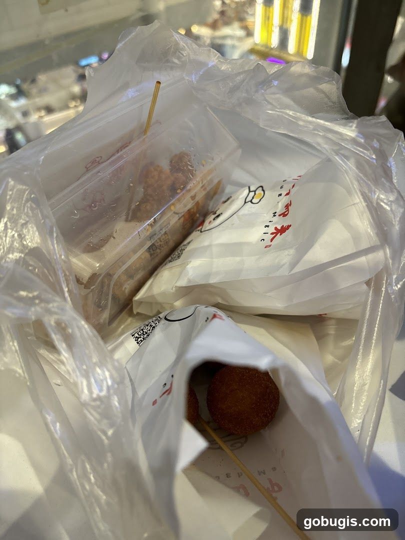 Fried Snacks in a Bag
