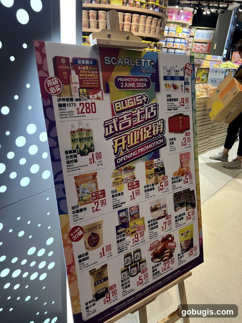 Scarlett Bugis+ Opening Promotion