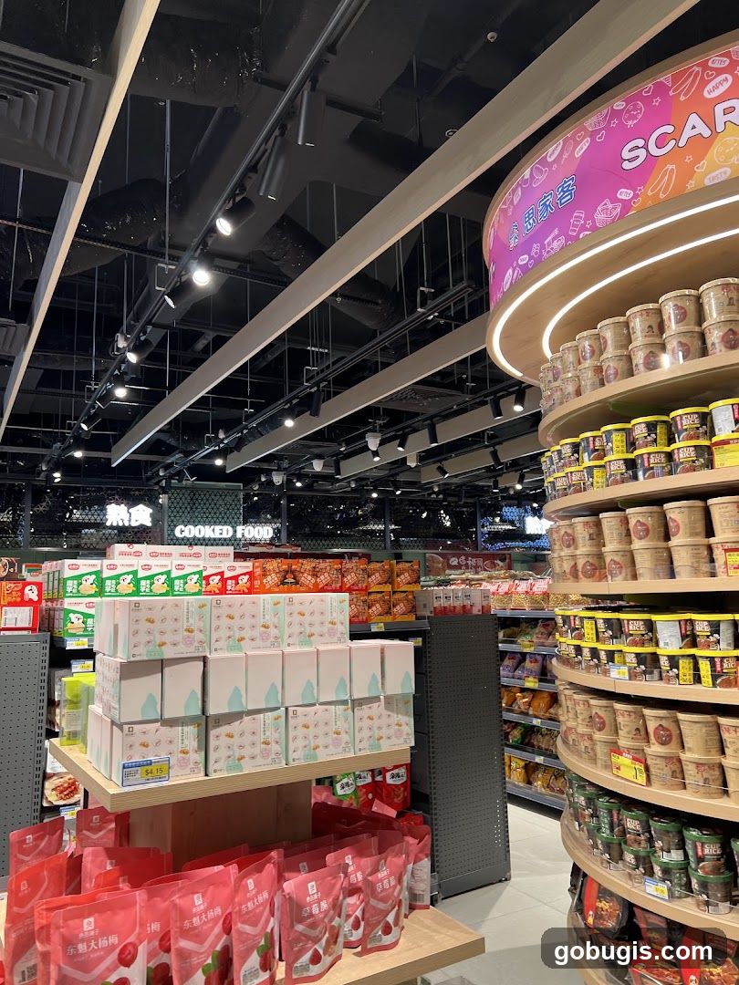 Supermarket Aisle