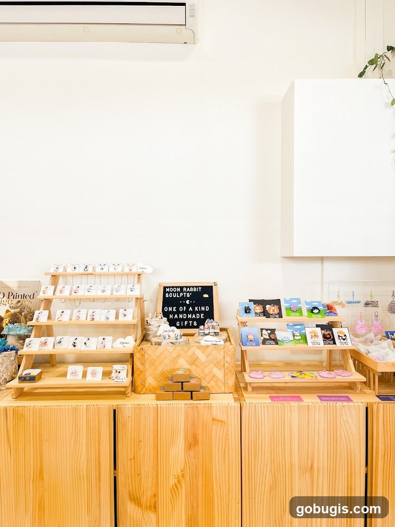 Handmade Gifts Display