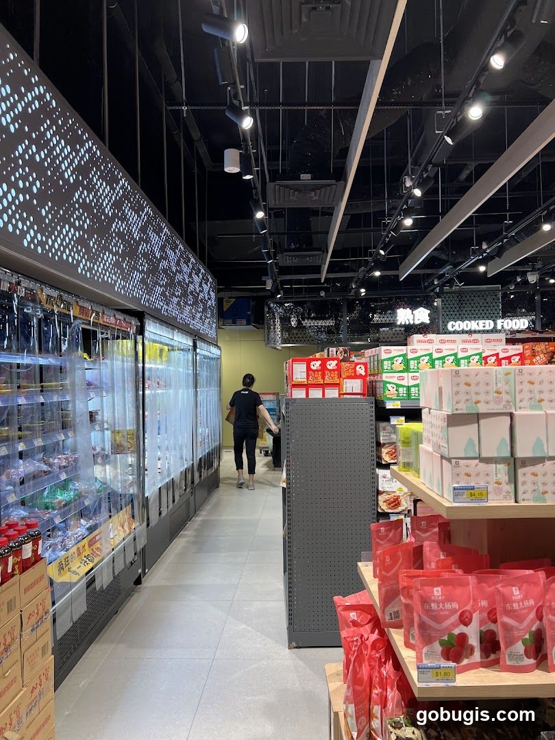 Supermarket Aisle