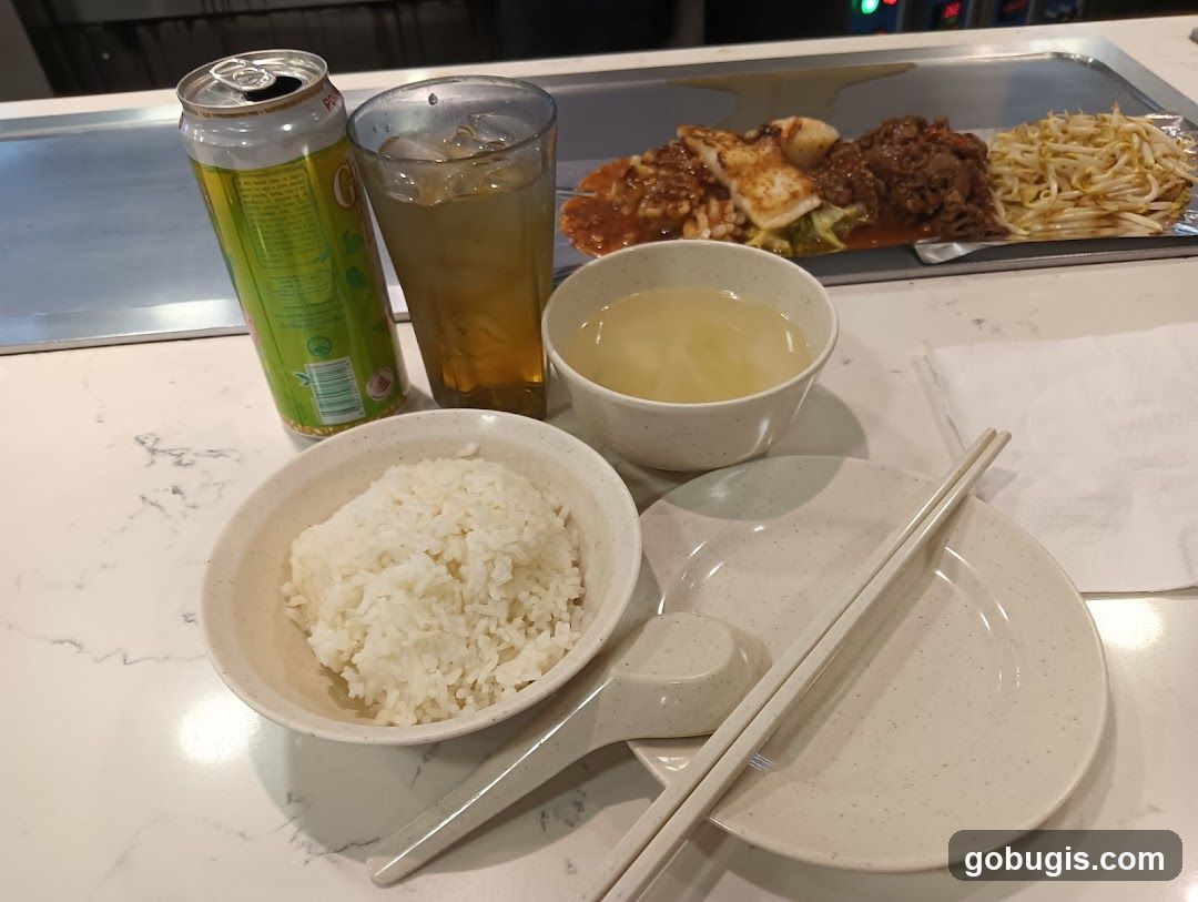 Teppanyaki Meal
