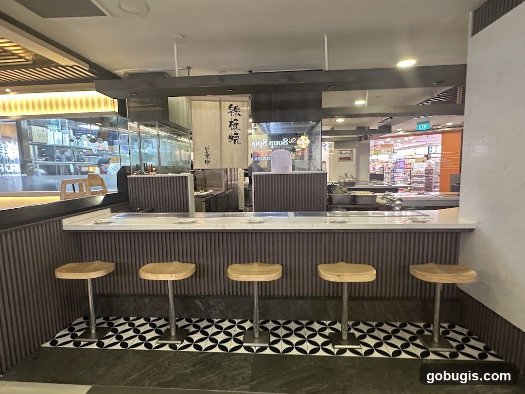 Teppanyaki Counter Seating
