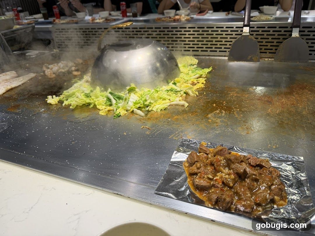 Teppanyaki Cooking