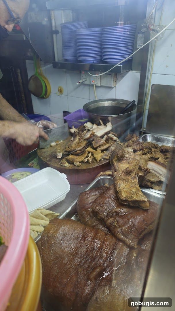Cooked Meats Display