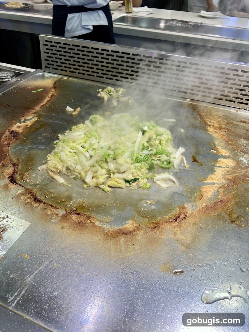 Teppanyaki Cooking