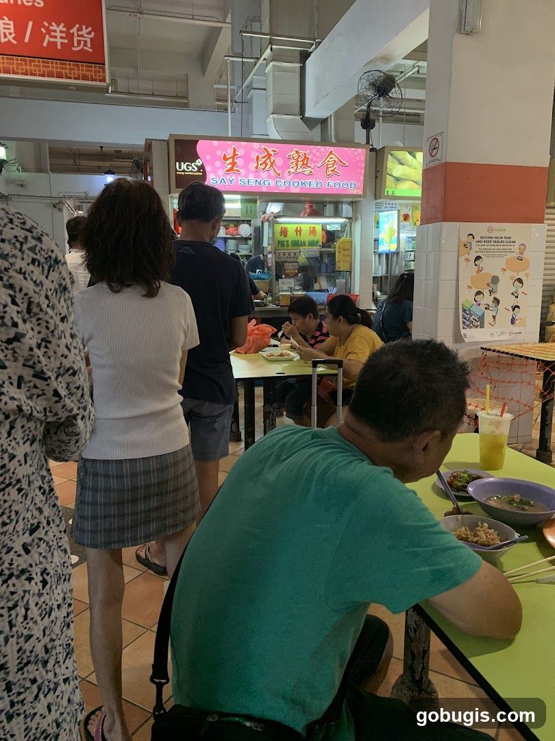 Food Stall in a Market