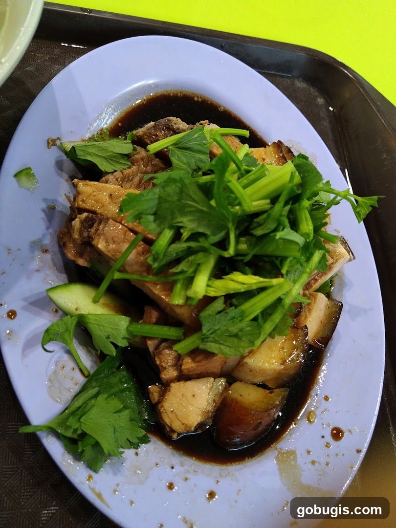 Sliced Meat Dish