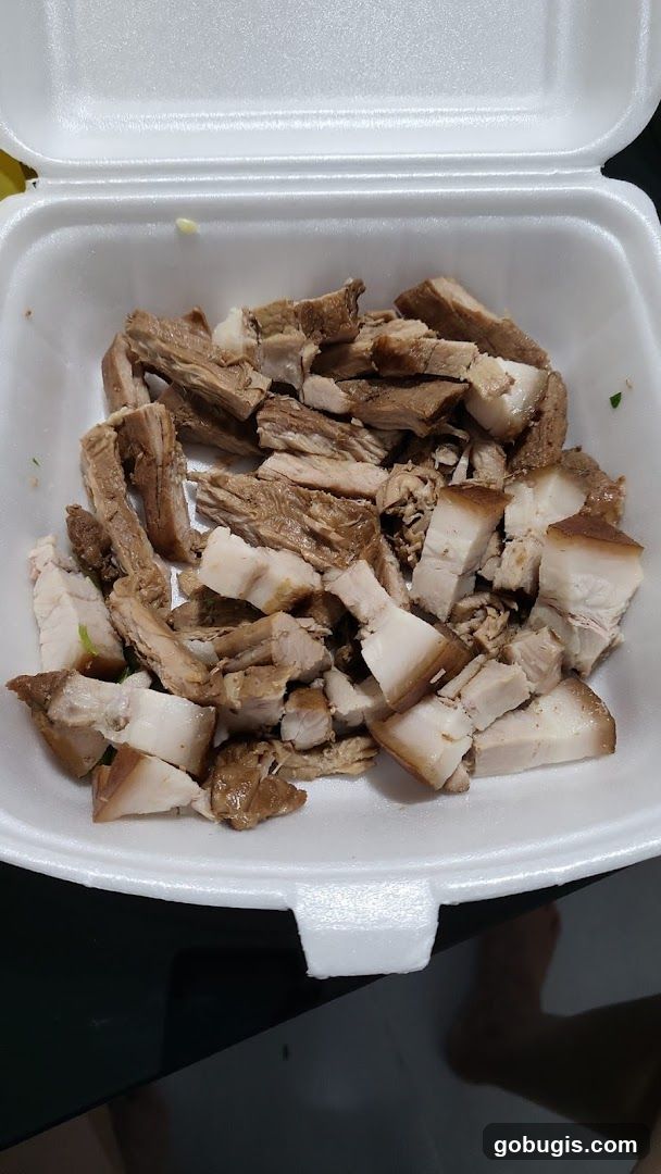 Chopped Pork Belly