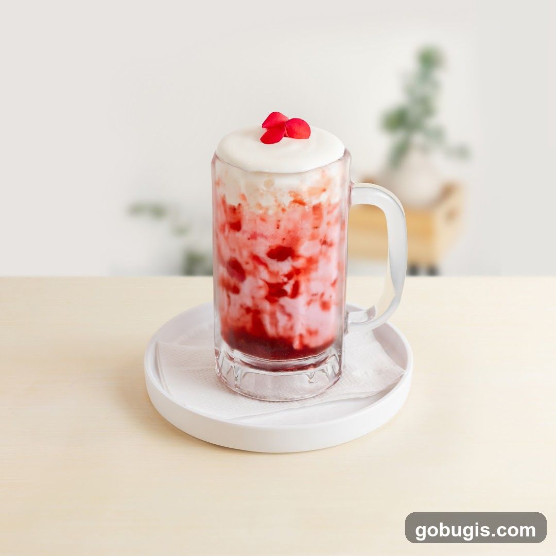 Strawberry Cream Drink