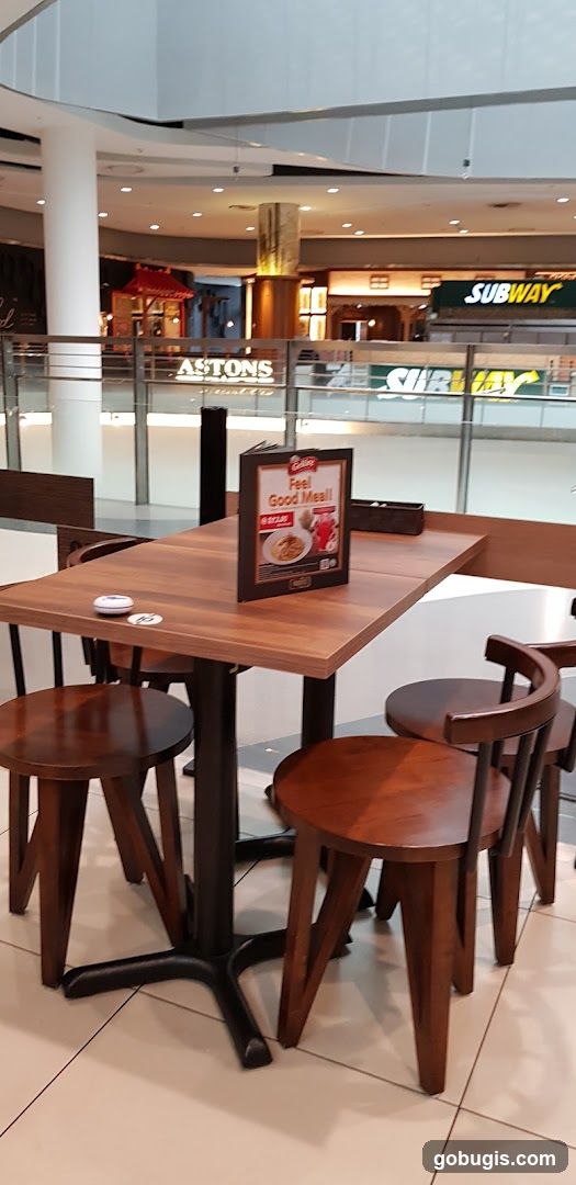 Restaurant Table with Menu