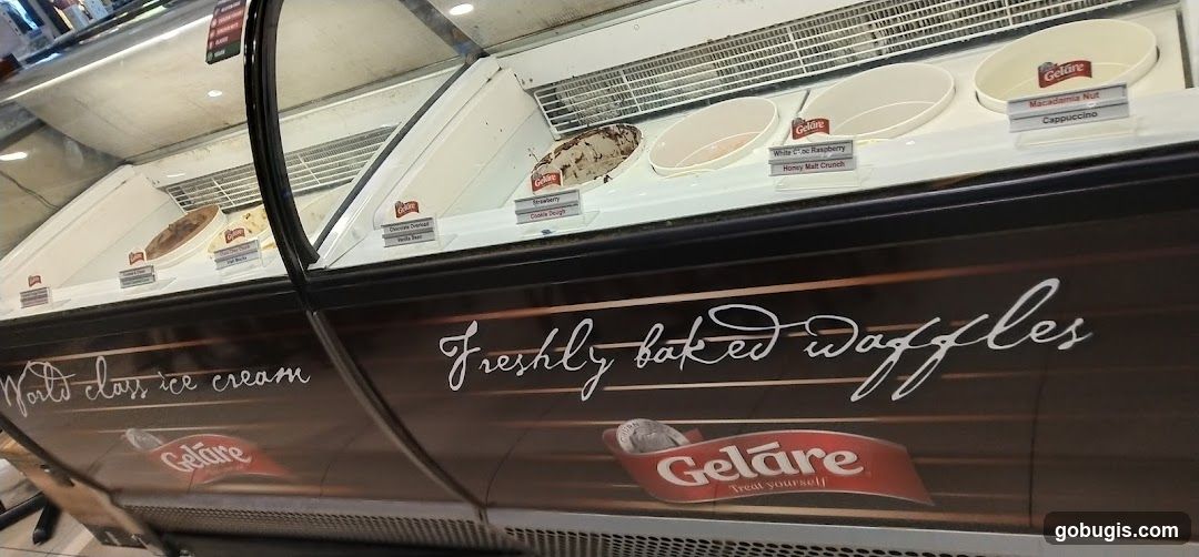 Gelare Ice Cream Display